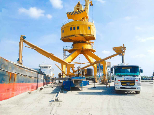 پیچ کامیونی نوع Ship Unloader برای تخلیه سیمان