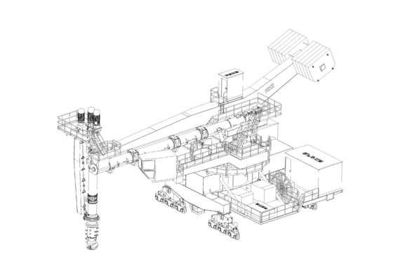 بندر کربن استیل سیار اسکرو تخلیه کننده کشتی 500 T/H - 1500 T/H