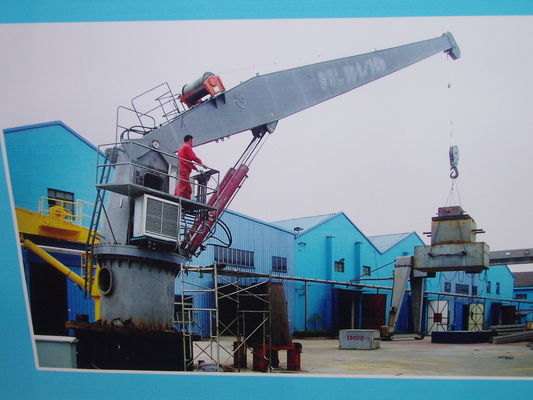 گواهینامه ABS 5t15m Stiff Boom Marine Crane برای حمل و نقل عمومی محموله