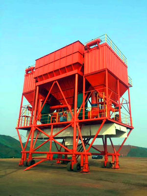 فولاد کربنی با کنترل گرد و غبار از نوع Eco Hopper نصب شده است