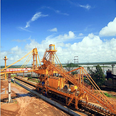 Stockyard Heavy Duty Boom Stacker برای حمل و نقل مواد فله