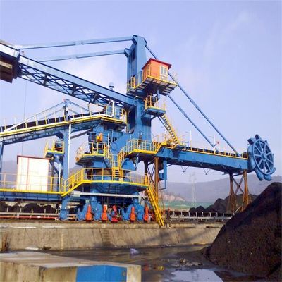 نوع چرخ سطلی انباشته و بازیابی تجهیزات برای جابجایی زغال سنگ