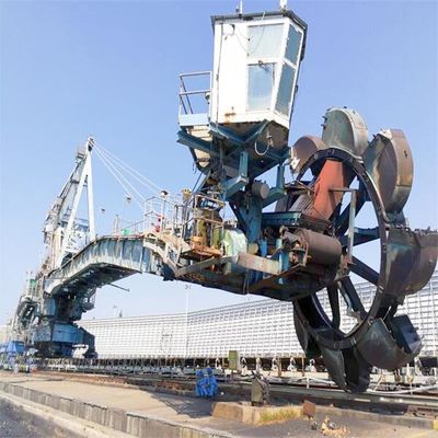 ظرفیت 5000 Tph روی هم چیدن و بازیابی تجهیزات برای جابجایی مواد فله