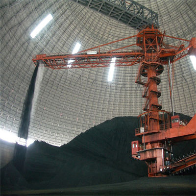 ظرفیت 2000 Tph Stockyard Stacker و Reclaimer برای حمل و نقل مواد فله