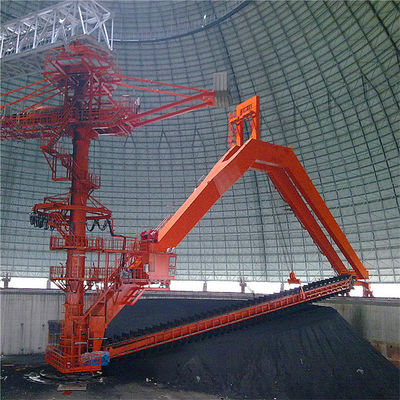ظرفیت 2000 Tph Stockyard Stacker و Reclaimer برای حمل و نقل مواد فله