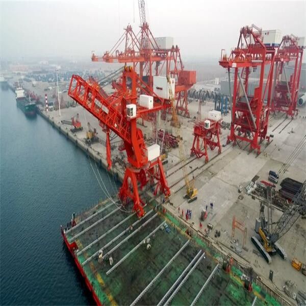 نوع کمربند ظرفیت 2000 Tph Ship Loader برای بارگیری کالاهای بسته بندی شده